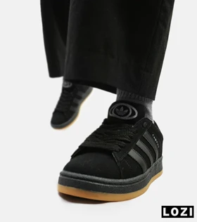 کفش کتانی مردانه مشکی زیر کرم ADIDAS Campus