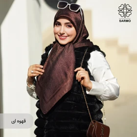 روسری ژاکارد رونا پوست ماری