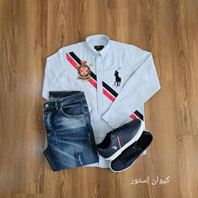 پیراهن بنری طرح پولو دو لوگو