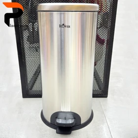 سطل تمام استیل30 لیتری پدالدار A190
