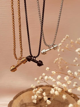 گردنبند دمبل