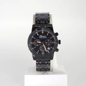 ساعت مچی مردانه چنکسی Chenxi CX911 تاریخ دار و 3موتور فعال کرنوگراف (تمام مشکی)