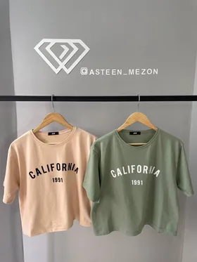 تیشرت نخی (california)