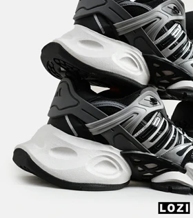 کفش کتانی مردانه و زنانه مشکی طوسی ADIDAS performance x9000l4