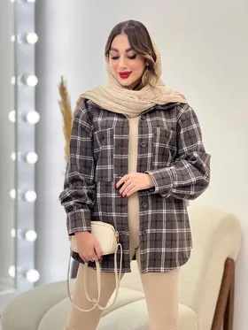 شکت چهارخونه دو جیب