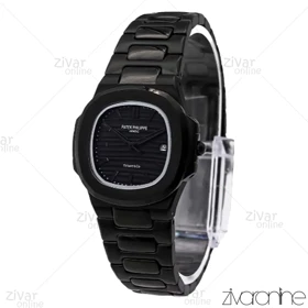 ساعت پتک فیلیپ ناتیلوس زنانه تمام مشکی 106041