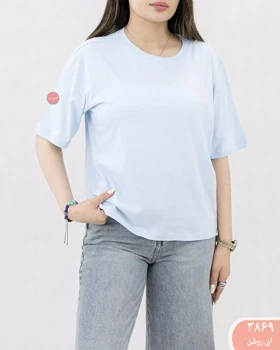 تیشرت باکسی بغل چاک 3869