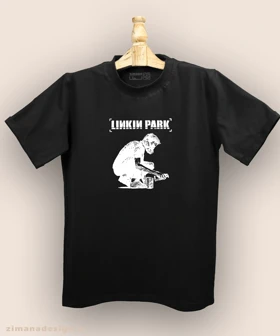 تیشرت مردانه و زنانه طرح لینکین پارک کد 995