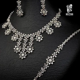 سرویس تراش نقره زنانه کدsnz1033