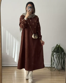 پیراهن گلدوزی پاپیونی