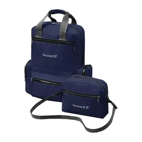کوله پشتی فوروارد مدل FORWARD - FCLT3346 به همراه کیف رودوشی (سرمه ای)