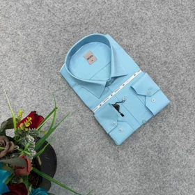 پیراهن ساده تکرنگ قواره کلاسیک استین بلند_ پارچه فلورا درجه یک