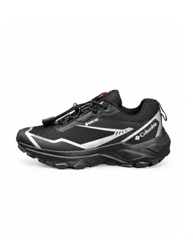 کفش کتانی رانینگ مردانه کلمبیا گورتکس مشکی طوسی Columbia Goretex