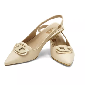 کفش مجلسی زنانه پاشنه‌دار 3 سانت مدل 400348 _ sandal valentino