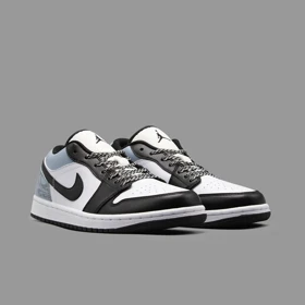 نایکی جردن 1 کاستوم آبی سفید ساق کوتاه Nike Air Jordan 1 Low OG Costume Blue White