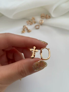 گوشواره صلیب ژوپینگ