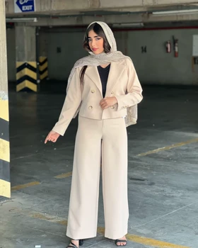 شلوار بگ پارچه‌ای