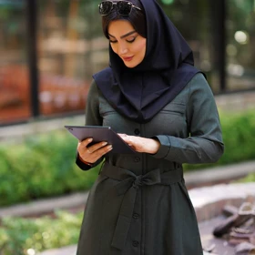 مانتو دانشجویی کاربردی کد 1423