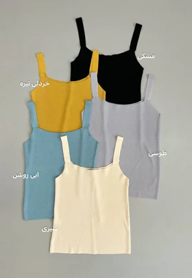 تاپ کبریتی یقه خشتی کد 2884