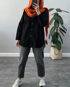 مانتو شومیزی لینن طرح زارا