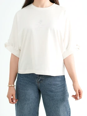 تیشرت زنانه پاپیون