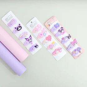 گل سر 5 عددی تم سانریو – پک فانتزی با طراحی شاد کرومی و مای ملودی