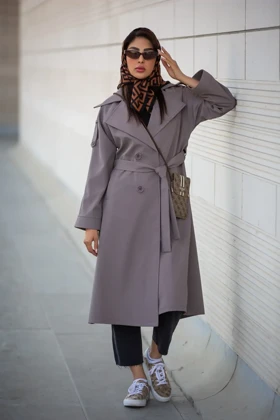 بارانی بلند گلسا