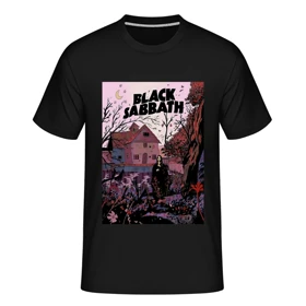 تیشرت طرح گروه بلک سبث black sabbath کد 2