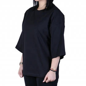 تیشرت زنانه لانگ ساده