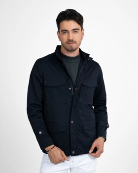 ام کی کالکشن کاپشن mk-5659-navy-blue