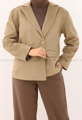 کت فوتر جیر باکسی 2 دکمه کد1004775