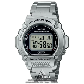 ساعت کاسیو دیجیتالی Casio W-219HD-1AV