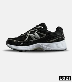 کفش کتانی مردانه و زنانه مشکی سفید NEW BALANCE 1064 مدل 8151