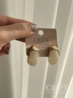 گوشواره حلقه رزین