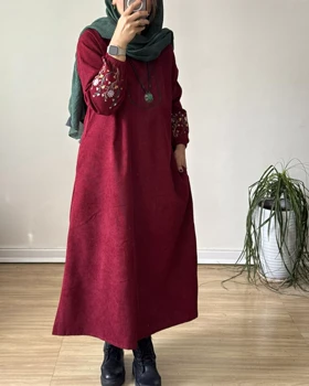پیراهن مانتویی گندم