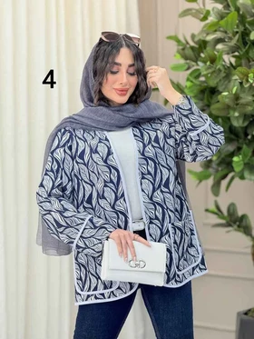 مانتو طرح دار توسکا