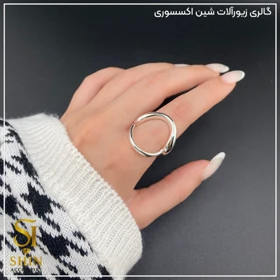انگشتر زنانه ابکاری نقره کد az10