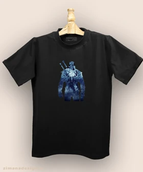 تیشرت مردانه و زنانه طرح ویچر کد 989