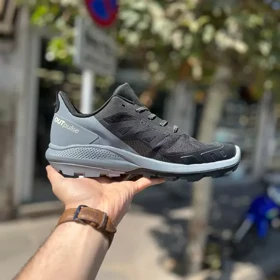 کفش روزمره سالامون مدل OUT pulse GTX ضدآب مشکی فیلی