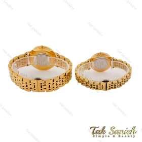 ساعت دنیل ولینگتون ست طلایی صفحه مشکی DW-5293-S