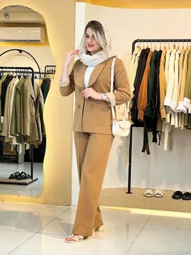 کت و شلوار مازراتی نسکافه ای 200101