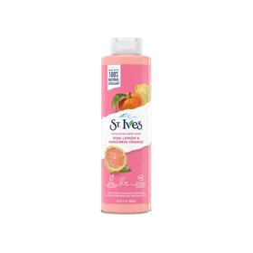شامپوی بدن لایه بردار مدل pink lemon mandarin orange برند St-Ives