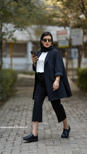 مانتو یقه ارشال