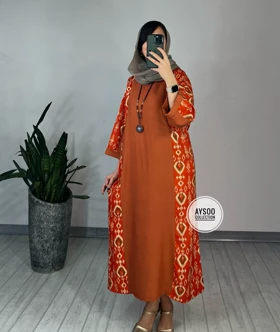 پیراهن مانتویی شیدا