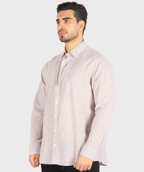 پیراهن مردانه لینن راه راه برند تیپ 5509