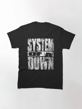 تیشرت سیستم او ا داون | System Of A Down Classic T-Shirt کد 241756