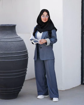 کت زاراشلوار نیم بگ