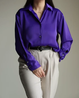 شومیز ساتن zara style