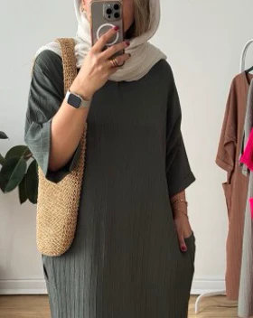 پیراهن مانتویی دلسا 16