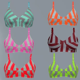 پک 3 عددی سوتین راه راه 3013 سایز 70